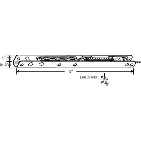 Strybuc 17in Ribbed Channel Balance 62A-16HD-14